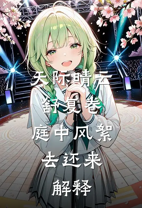 天际晴云舒复卷,庭中风絮去还来.解释