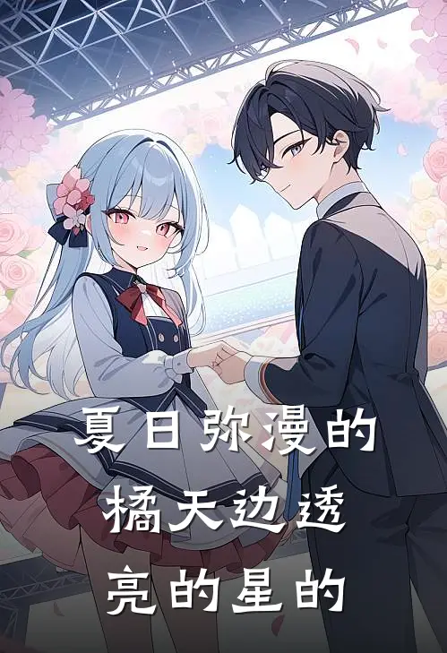 夏日弥漫的橘 天边透亮的星的