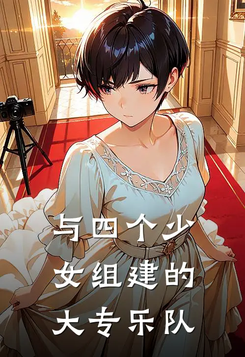 与四个少女组建的大专乐队